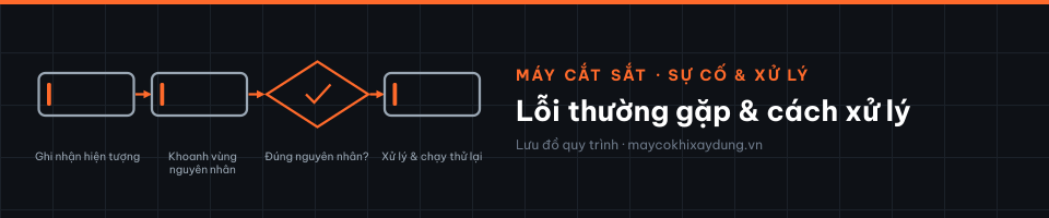 Lỗi thường gặp & cách xử lý