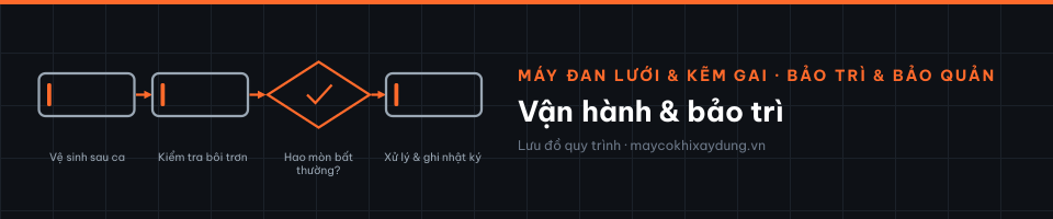 Vận hành & bảo trì