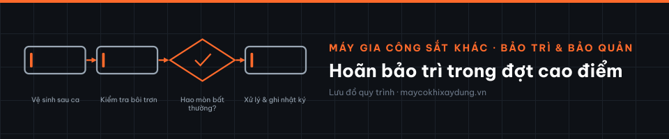 Hoãn bảo trì trong đợt cao điểm