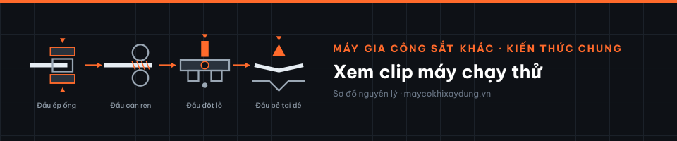 Xem clip máy chạy thử